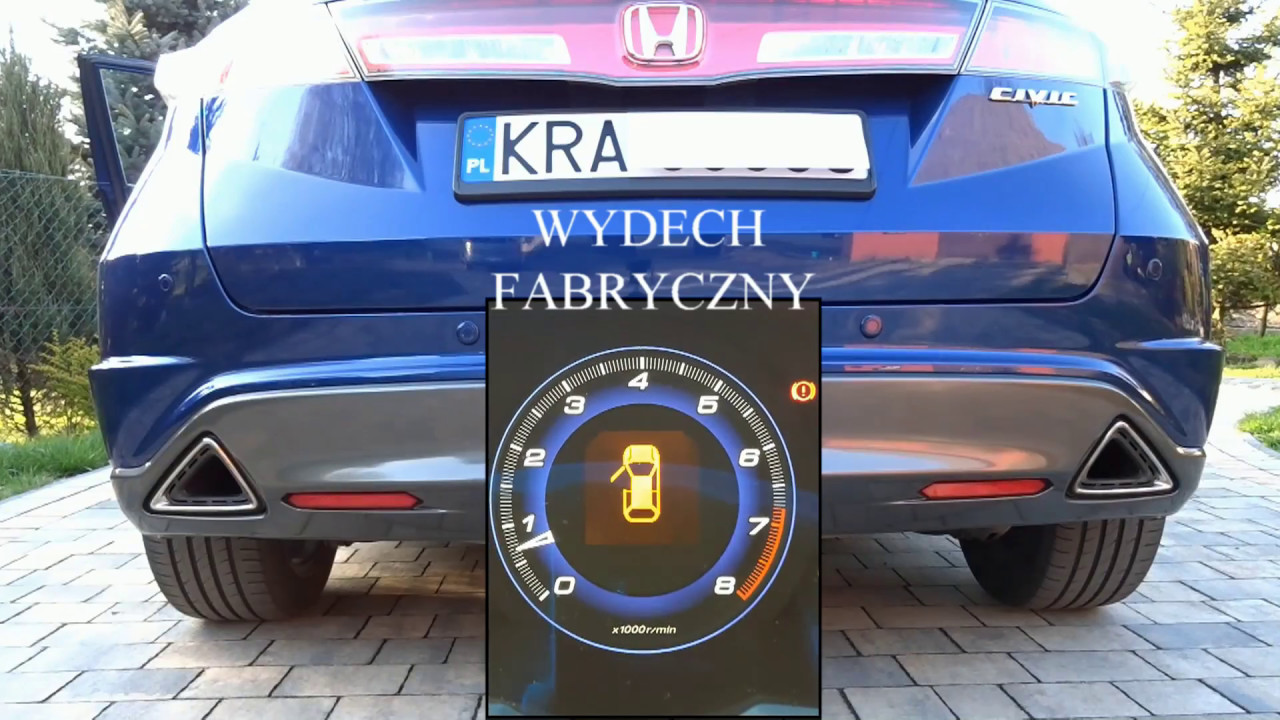 Ulter Sport w Honda Civic VIII 1.8 140KM - wydech dedykowany