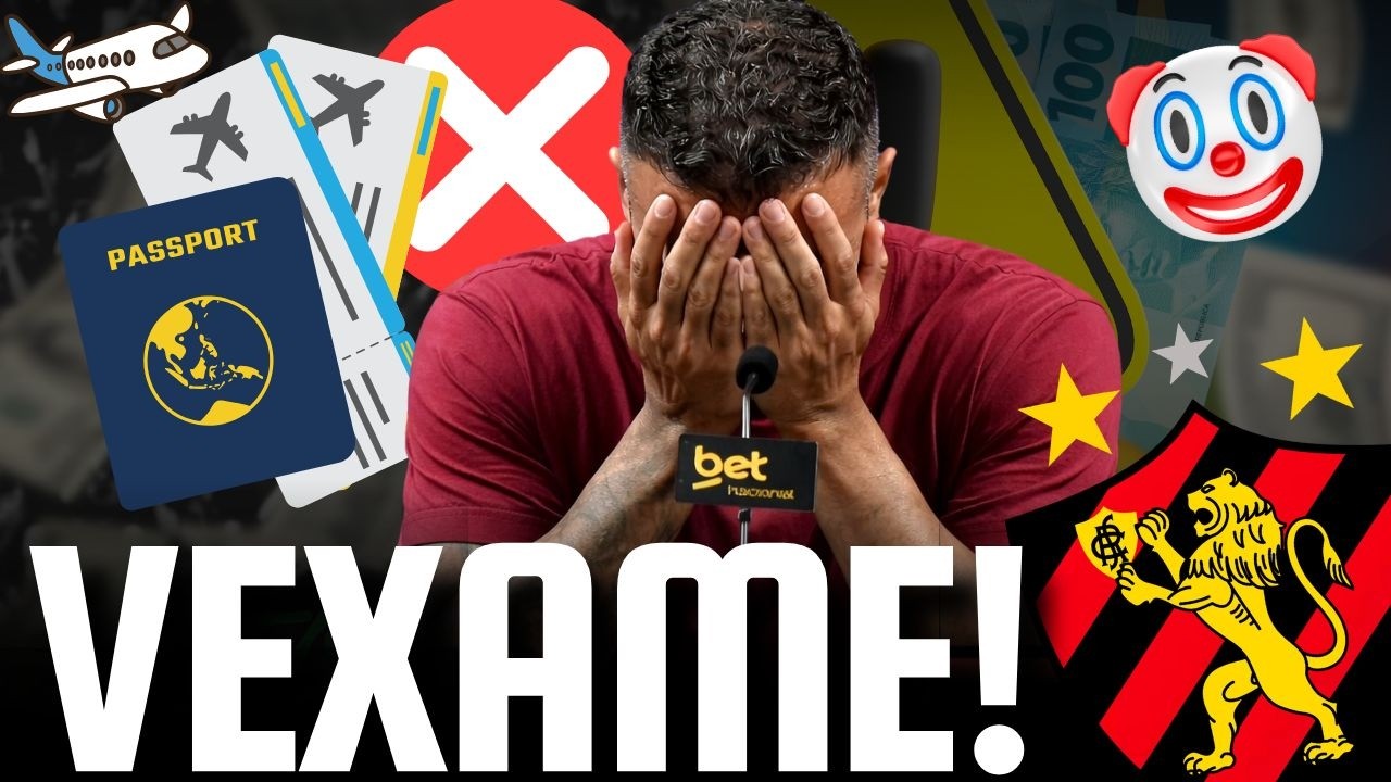 VEXAME! SPORT CLASSIFICA, MAS FAZ PARTIDA VERGONHOSA E TORCIDA EXPLODE! - ROGER EM PERIGO?