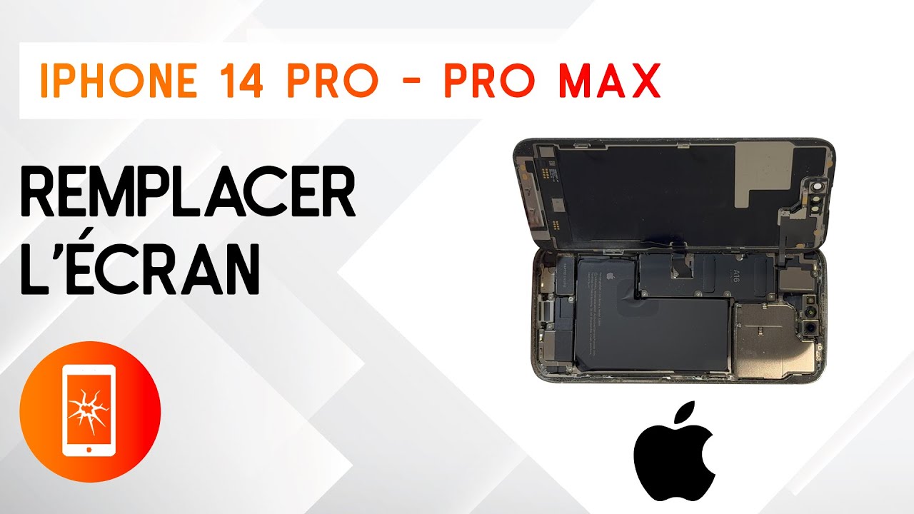 🛠 Comment remplacer l'écran de l'iPhone 14 Pro - Pro Max ! Tuto Tout pour Phone 📱🔥