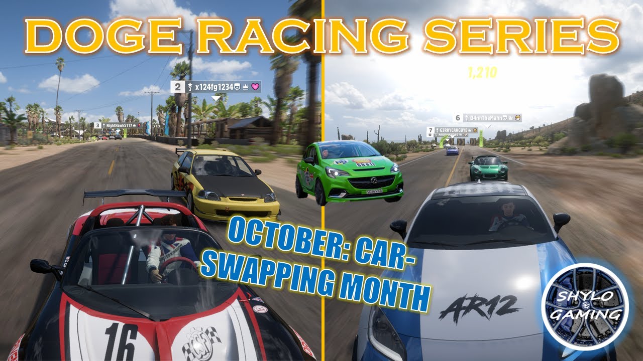 My 1st Podium in the DRS | Highlights of October: Car-Swapping Month | Forza Horizon 5 🎮