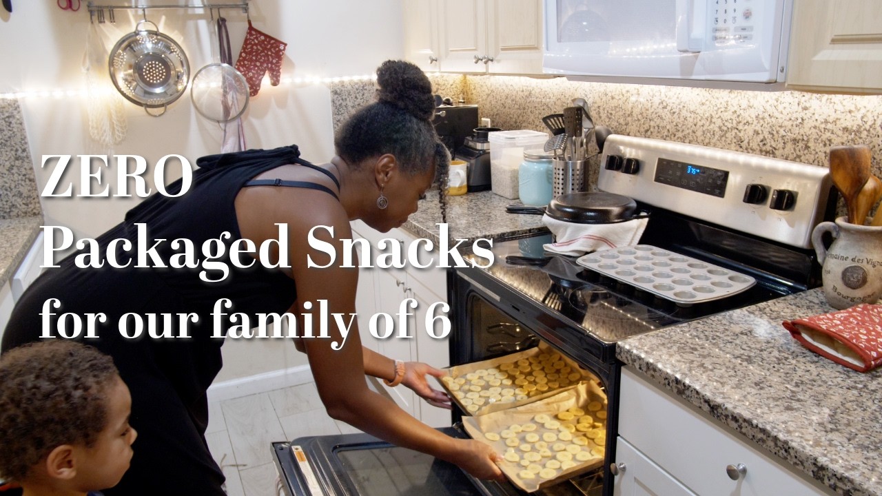 Easy Homemade Snacks From Scratch | Super easy to make! Quick, healthy, tasty | Cook with our kids