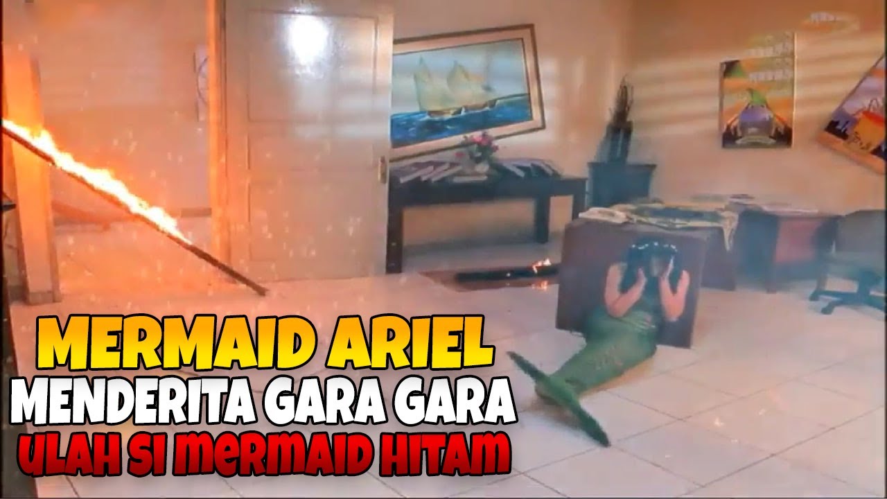Mermaid ariel menderita gara gara ulah si mermaid hitam | mermaid in love