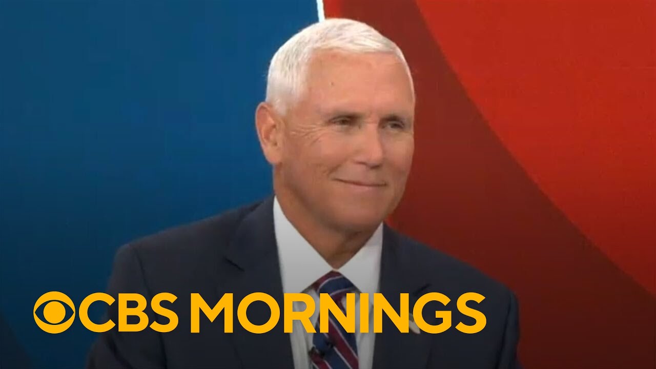 Pence talks Trump's popularity in GOP and personal values in politics