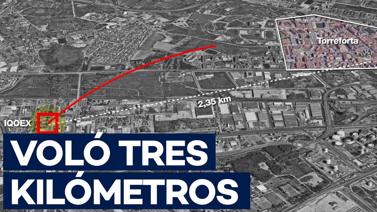 El recorrido de la tapa del reactor que mató a un hombre a 3 km de la explosión de Tarragona