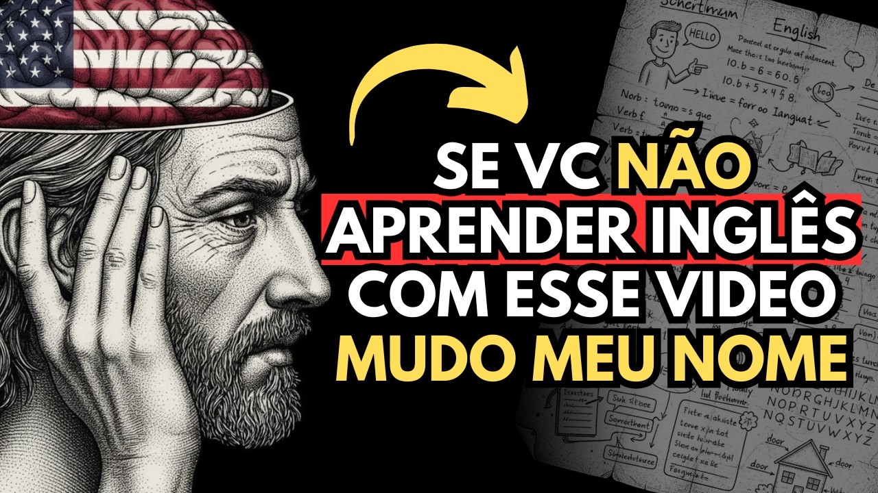 🧠 A F&Oacute;RMULA M&Aacute;GICA para PENSAR em INGL&Ecirc;S! AULA COMPLETA [INICIANTE]