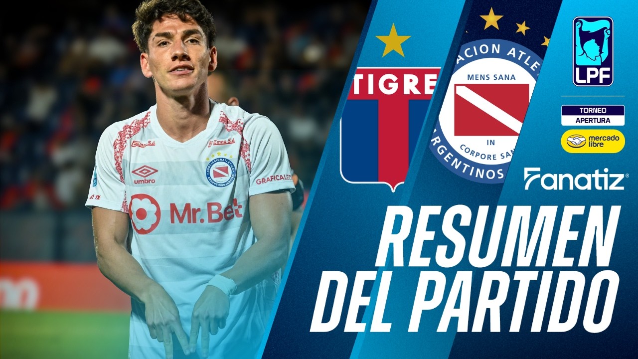 Tigre vs. Argentinos Juniors - Resumen del Partido | #TorneoApertura2026