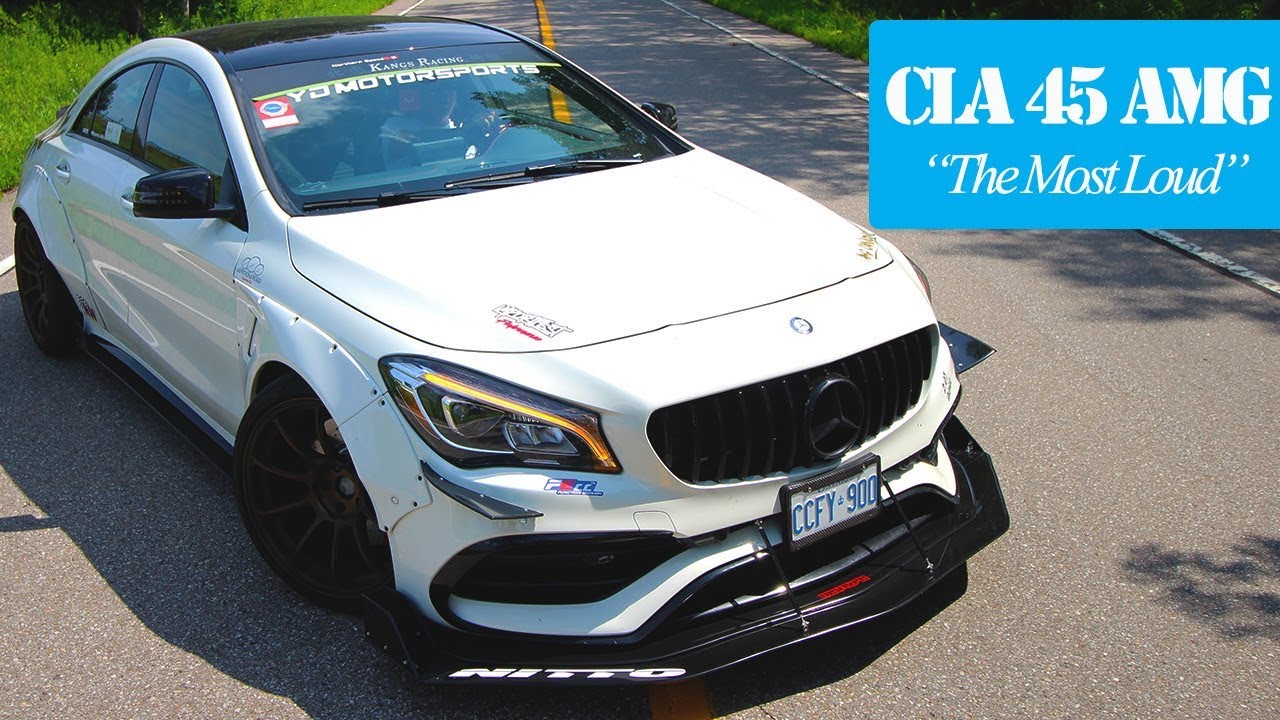 INSANELY LOUD MERCEDES CLA 45 AMG WIDE BODY