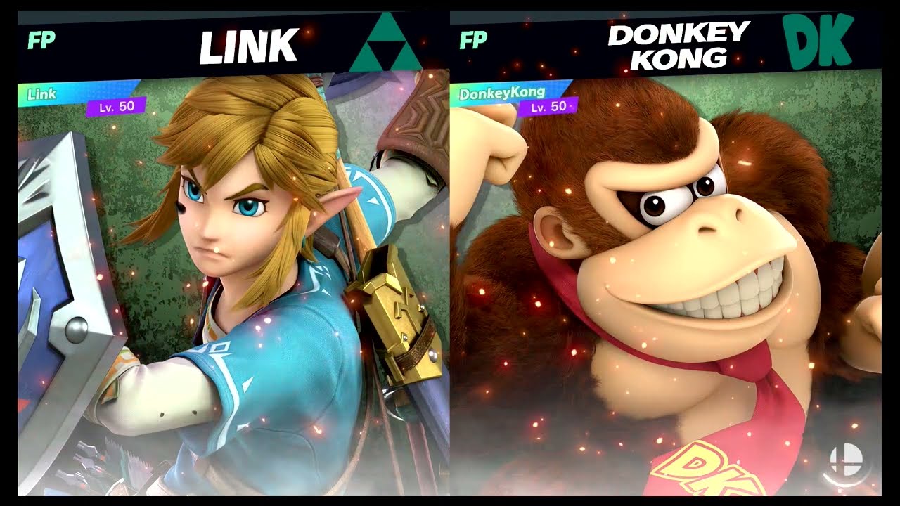 Super Smash Bros Ultimate Amiibo Fights – Link vs the World #2 Link vs Donkey Kong