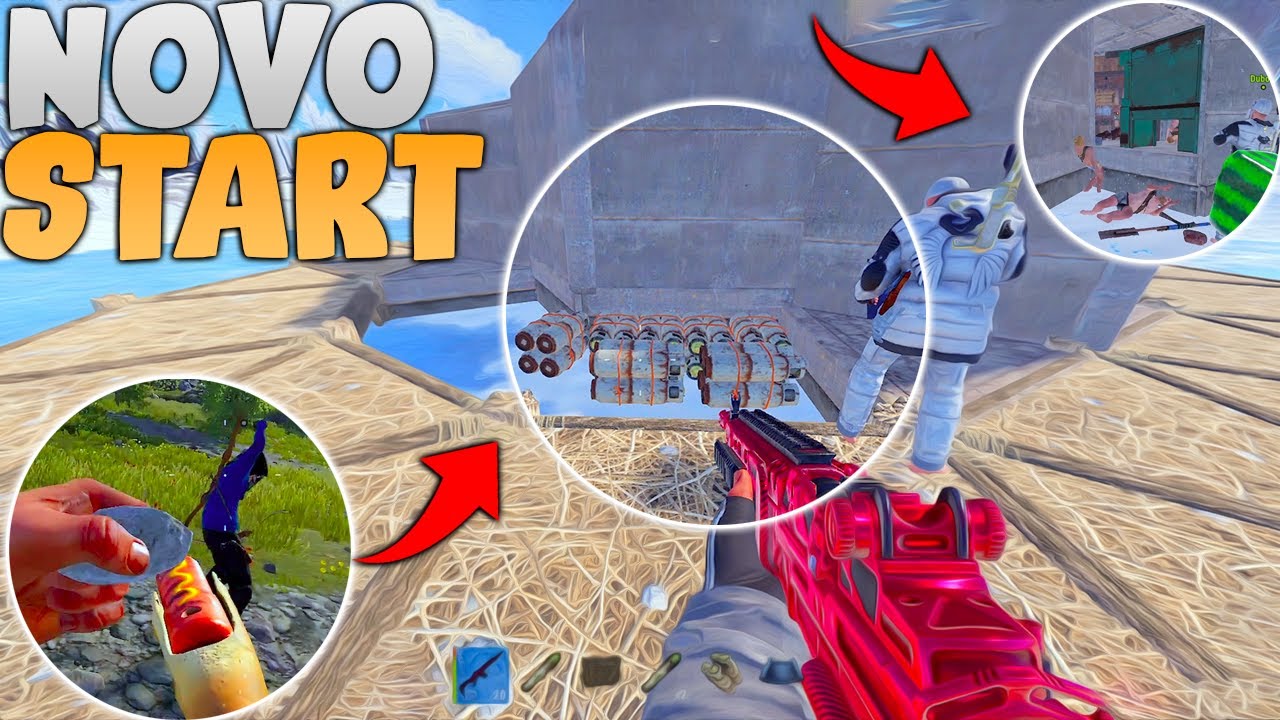 FIZEMOS O NOSSO NOVO START RAIDANDO COM O NOVO EXPLOSIVO (parte 1)