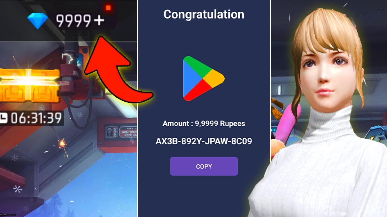 I Got Unlimited Diamonds in Free Fire