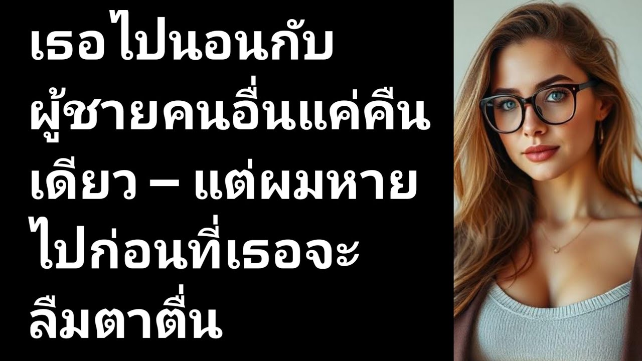 เธอไปนอนกับผู้ชายคนอื่นแค่คืนเดียว — แต่ผมหายไปก่อนที่เธอจะลืมตาตื่น