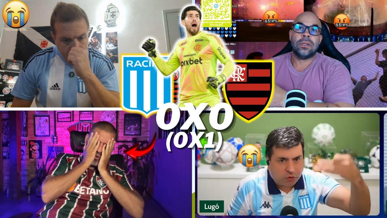 REAÇÕES DOS RIVAIS SECANDO O MENGÃO | RACING 0(0X1)0 FLAMENGO | CLASSIFICADOS PARA FINAL - VAMOS RIR