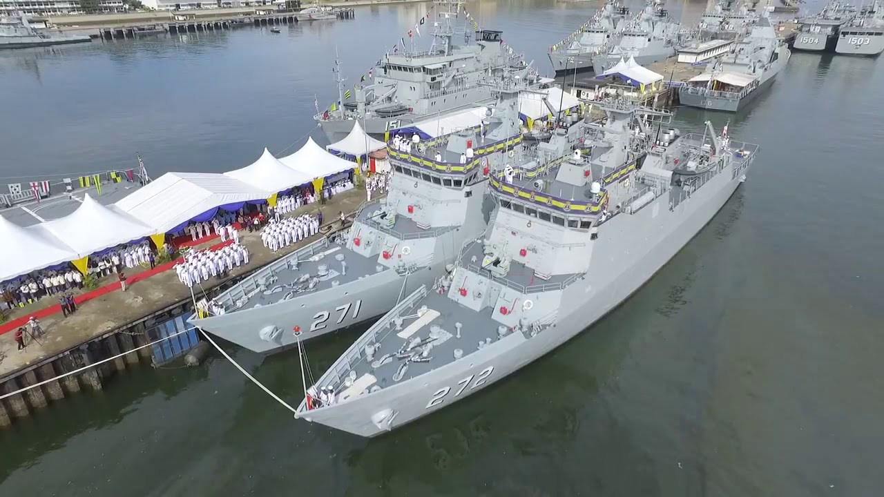 UPACARA PENTAULIAHAN KD GAGAH SAMUDERA & KD TEGUH SAMUDERA