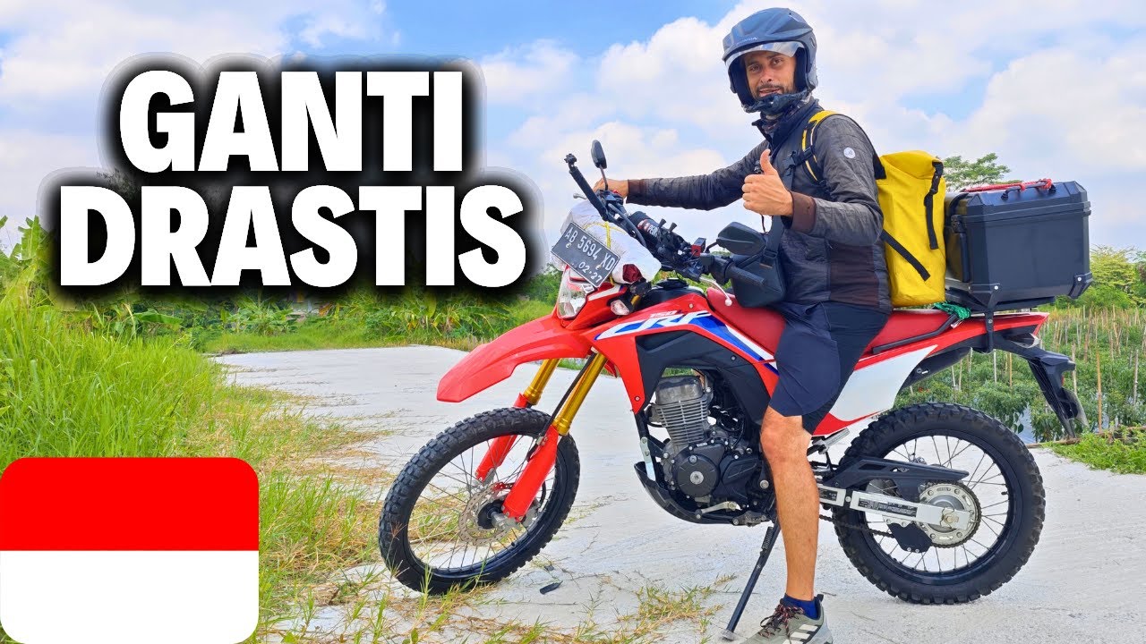 Ditinggalin Motor Roda 3… Sekarang Keliling Indonesia Pakai Honda CRF!