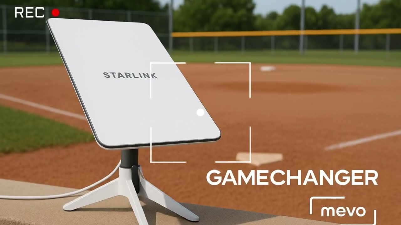 Starlink Mini + Mevo Multicam: The Ultimate Softball Livestream Setup!
