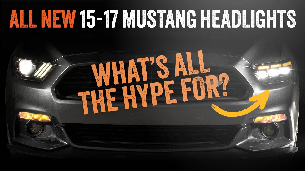 15-17 Ford Mustang S550 Morimoto XB LED Gen 2 Headlight Review - 175% Brighter!  💡