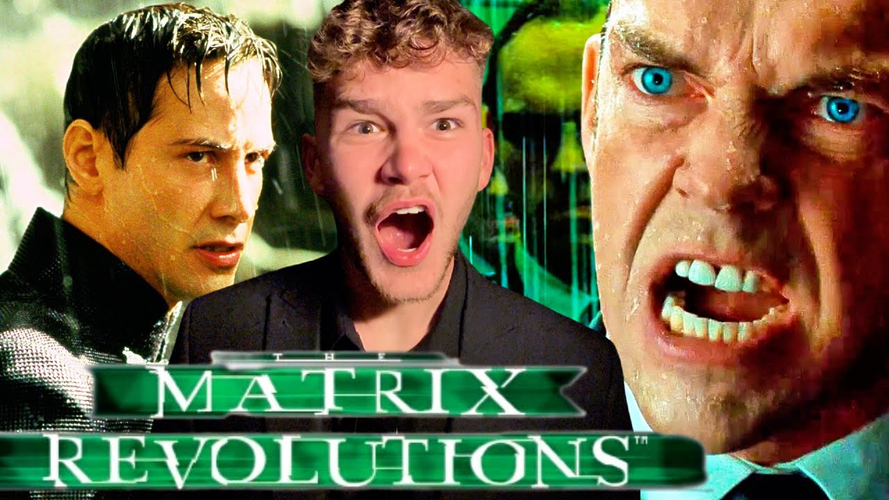 THE MATRIX REVOLUTIONS (2003) WAS PURE CINEMA! Movie reaction / FIRST TIME WATCHING