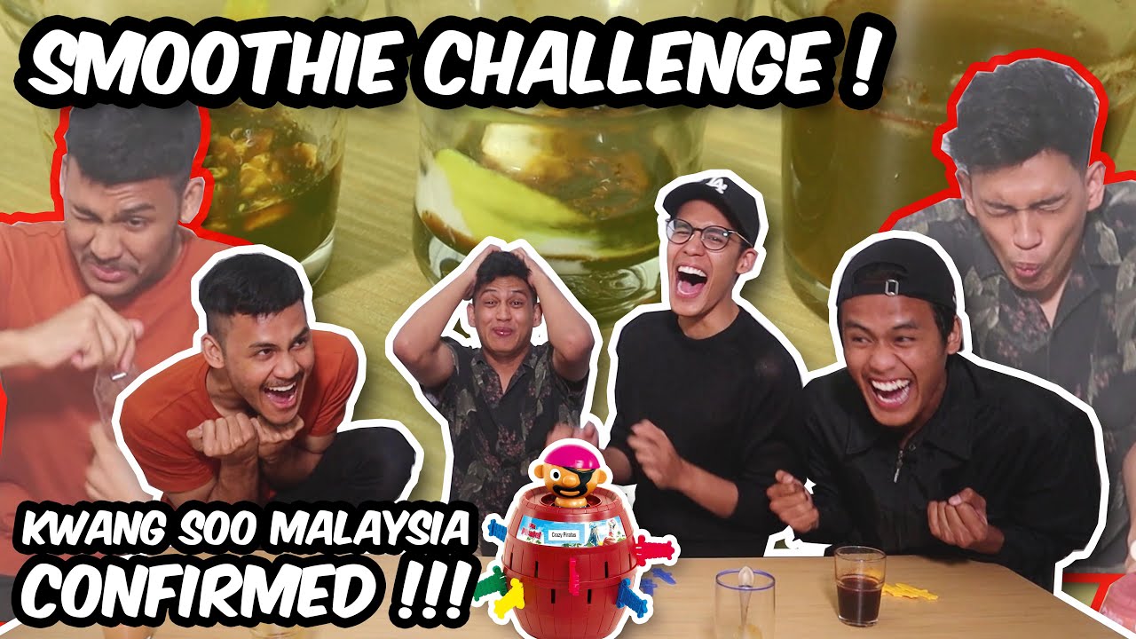 EPIC SMOOTHIE CHALLENGE !!! ft Muhsin Yusni & the bros *STING AKU YAHOO*