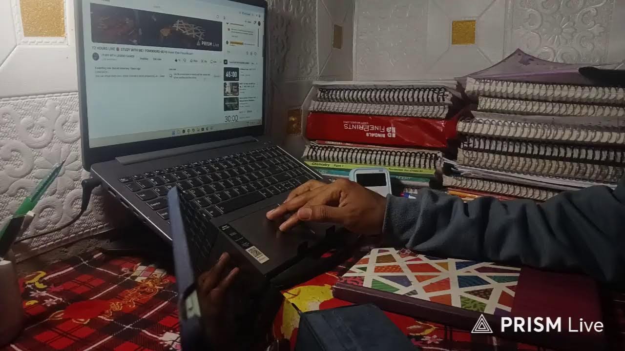 12 HOURS LIVE 🔴 STUDY WITH ME ! POMODORO 60/10 #neet #jee #boardexam