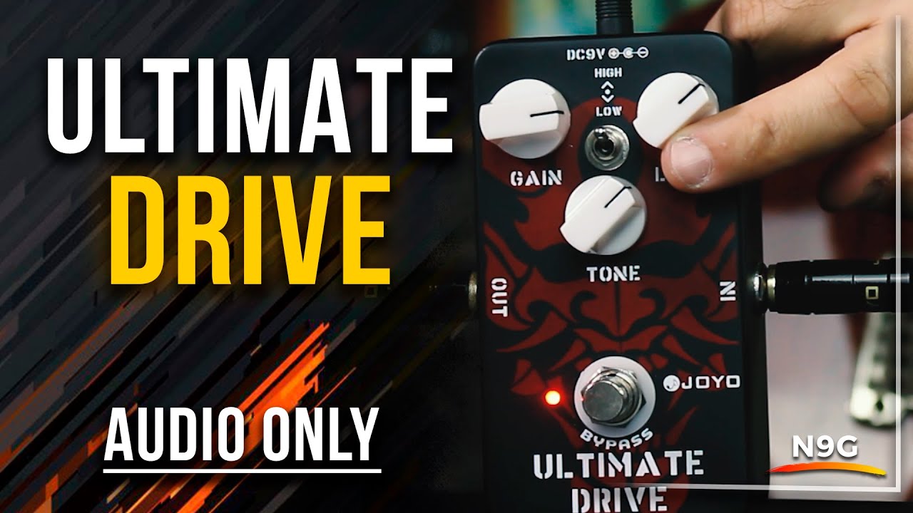 Pedal Joyo Ultimate Drive - audio demo