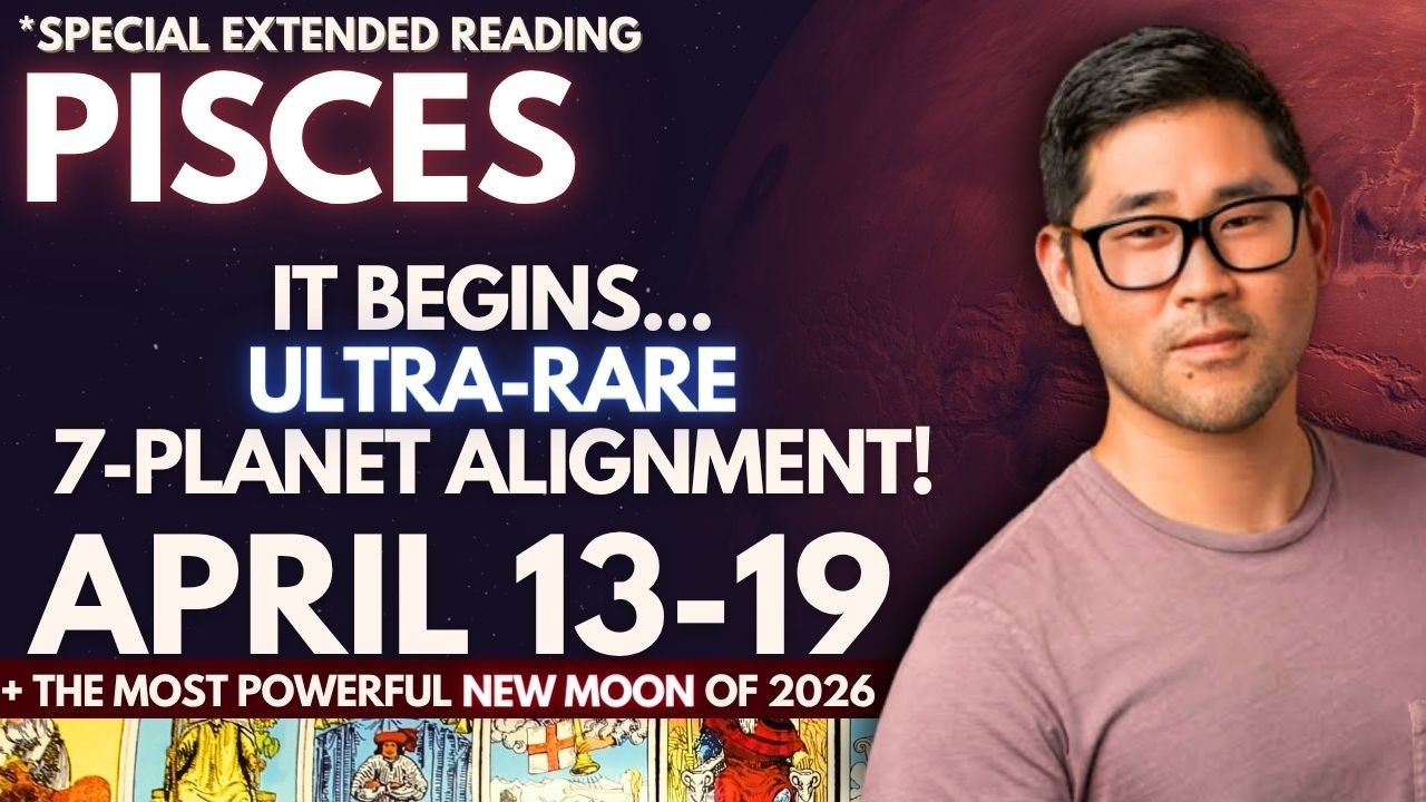 Pisces - YOU HAVE THE LONGEST READING BECAUSE 😳! April 13&ndash;19 Tarot Horoscop