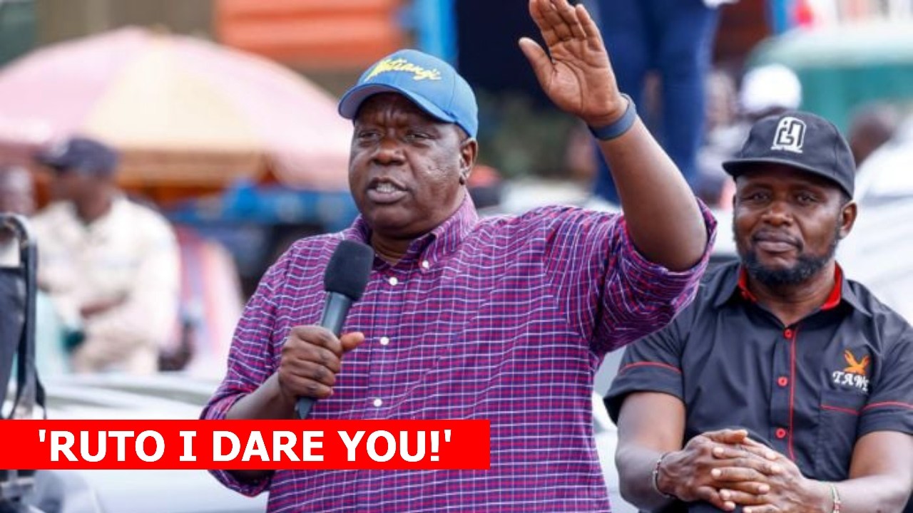 MATIANGI TO RUTO: kama wewe ni mwanaume jaribu kuiba kura zetu 2027!