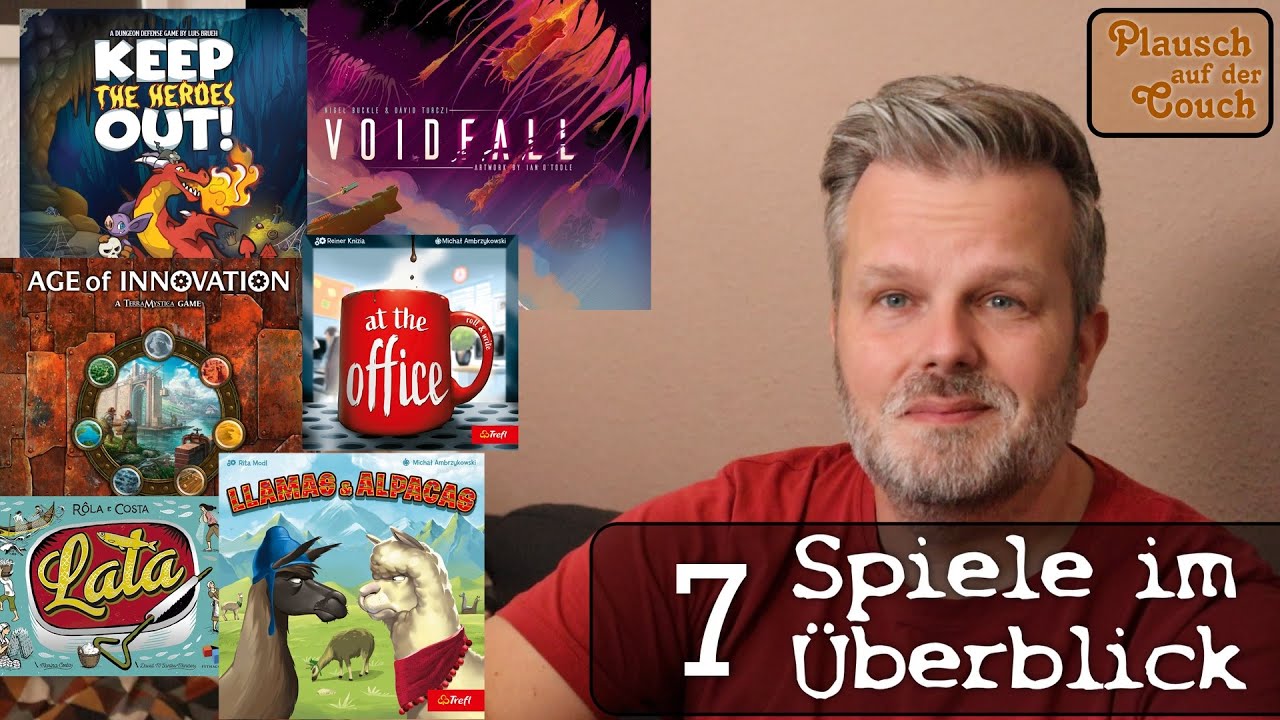 Plausch auf der Couch 09/23 - 7 Spiele im Überblick und mehr