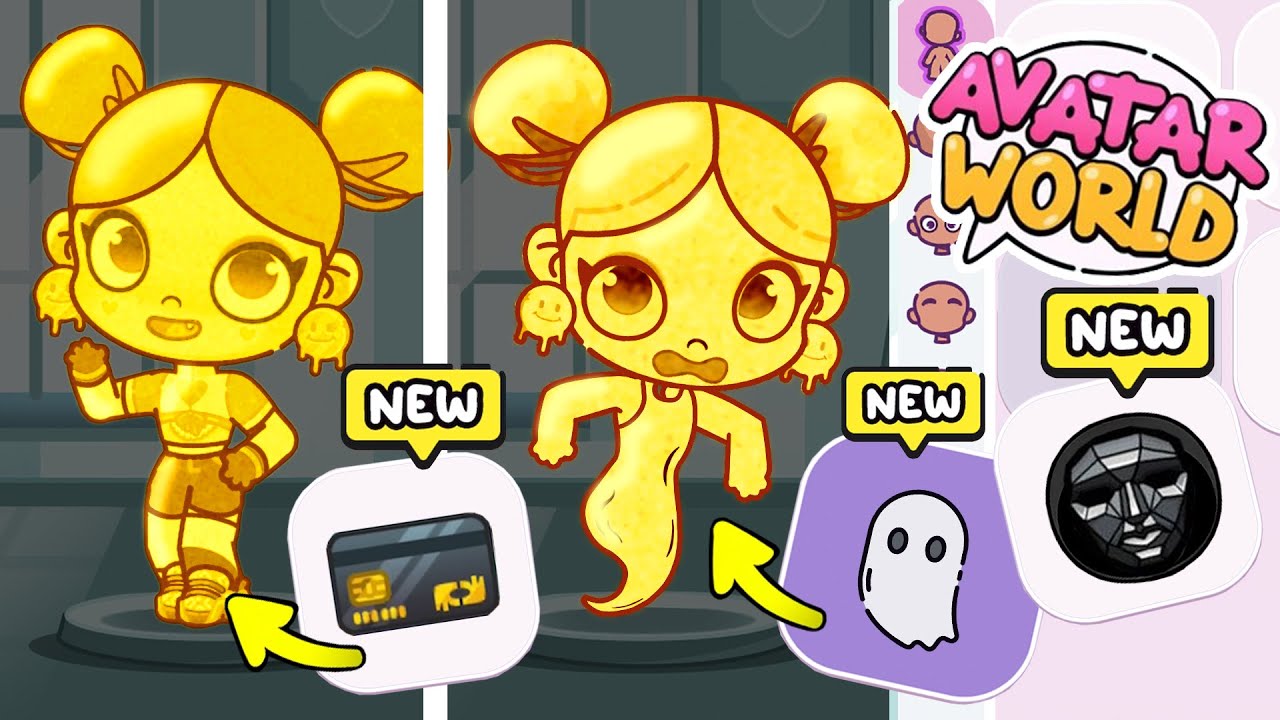 ¿PUEDES REALMENTE VOLVERTE DE ORO O CREAR UN FANTASMA EN AVATAR WORLD? ✅ ¿VERDADERO o FALSO? ❌