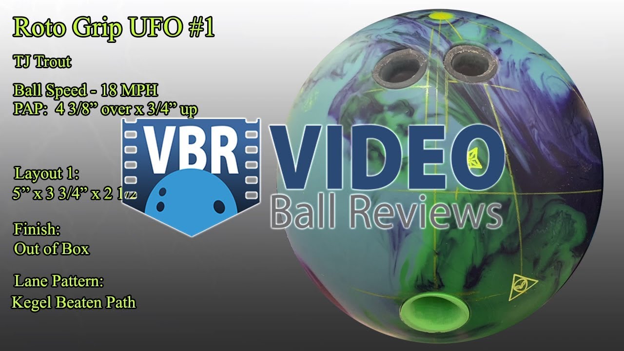 Roto Grip UFO Bowling Ball Reaction Video Ball Review {vs} Halo Vision