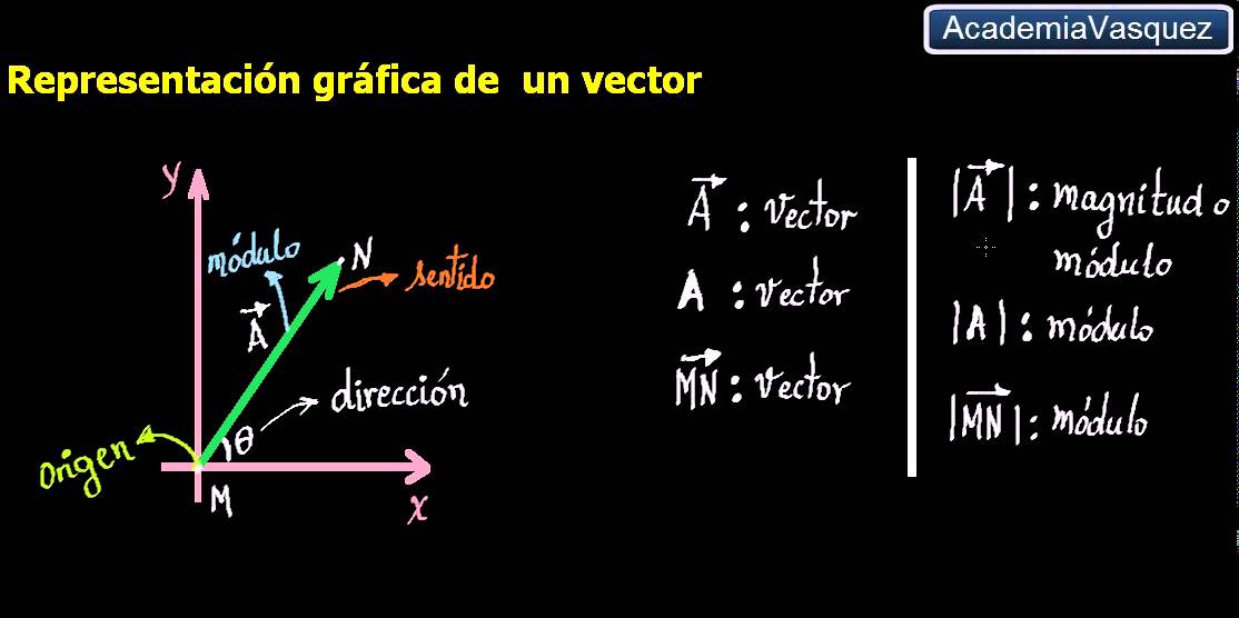 Vectores: teoría