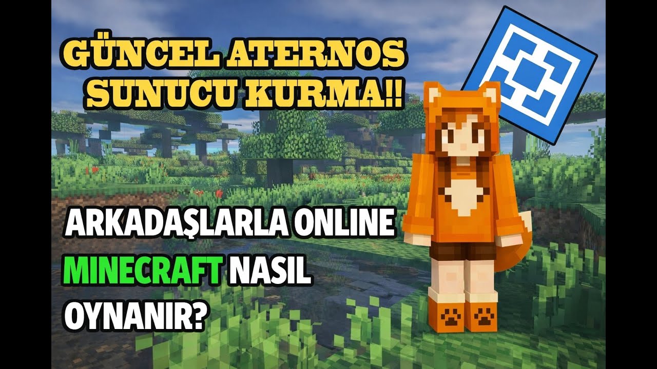 Güncel ! Aternos'tan ÜCRETSİZ Sunucu Nasıl Kurulur?✨#2026 #aternos #minecraft