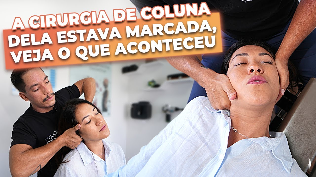 TRATAMENTO COM QUIROPRAXIA SALVA PACIENTE DA CIRURGIA NA CERVICAL
