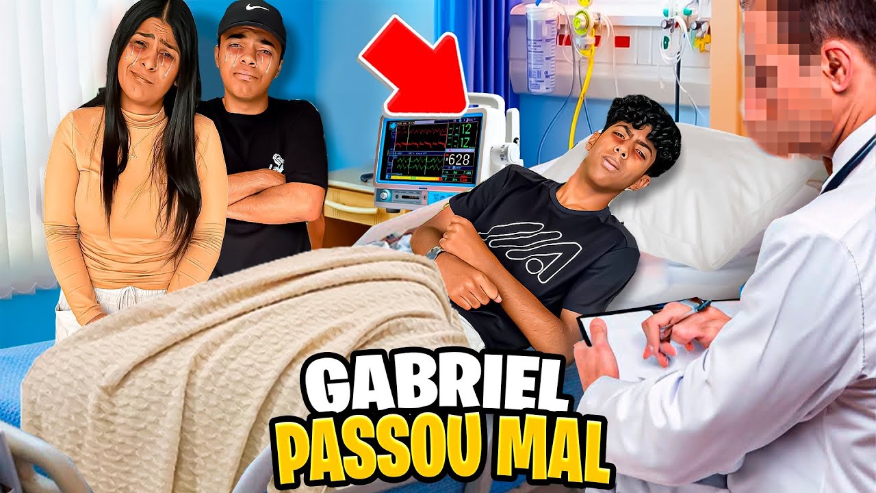 GABRIEL PASSOU MAL E FOI LEVADO PARA O HOSPITAL! *será que ele vai ficar bem?