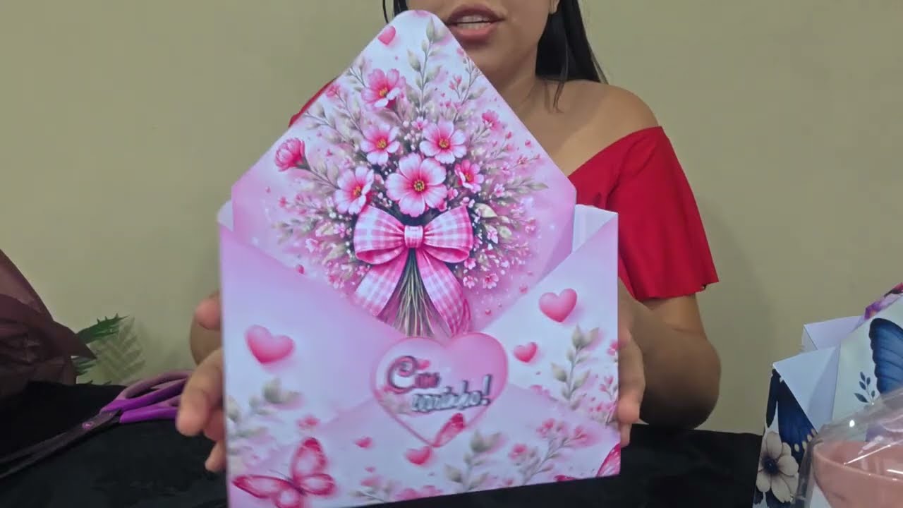 DIY- CAIXA ENVELOPE FEITA COM FOLHA A4