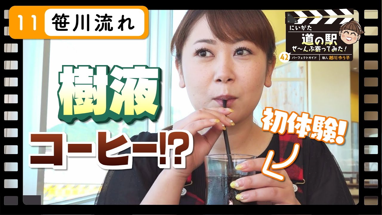 【道の駅 笹川流れ】新体験！樹液コーヒー！？