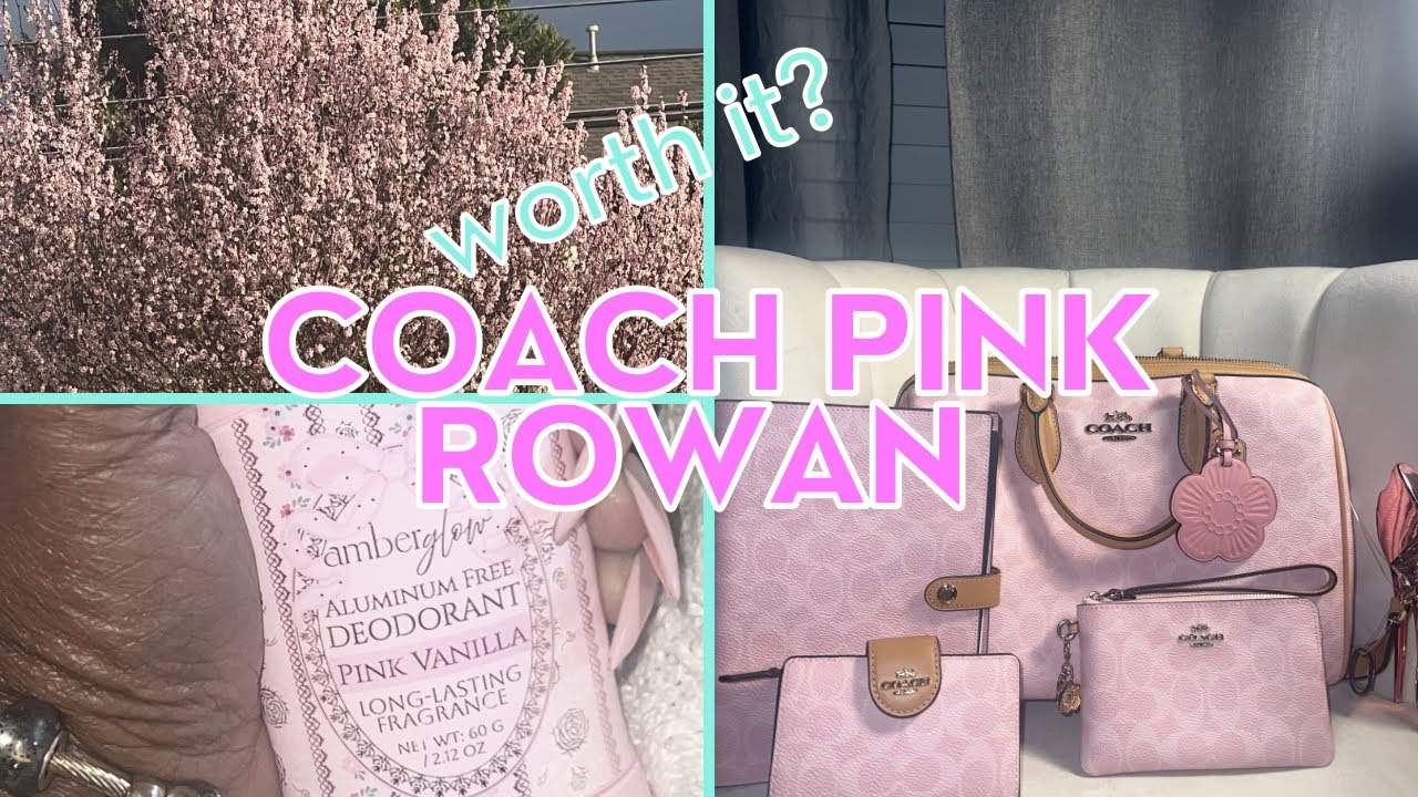 Coach Pink Colllection! What’s in my bag? | plus Dollars Tree Finds
