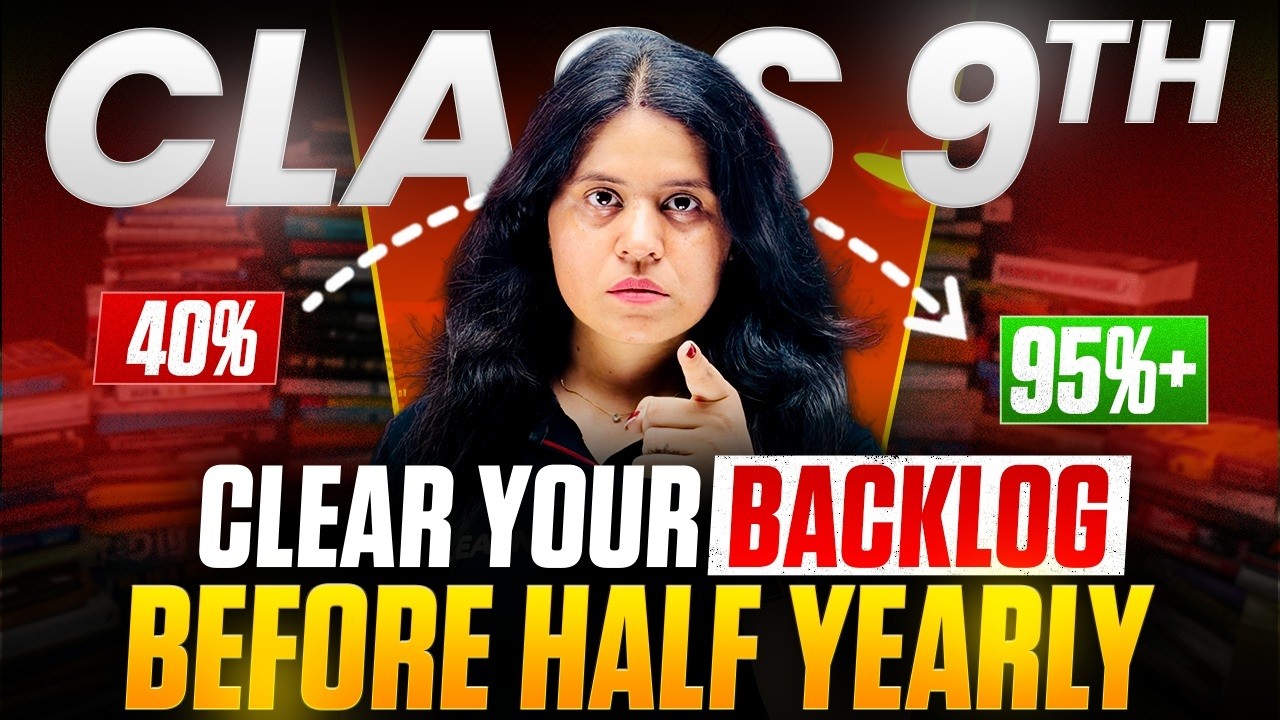 How To Clear Backlogs Before Half Yearly Exams | Mansi Ma'am