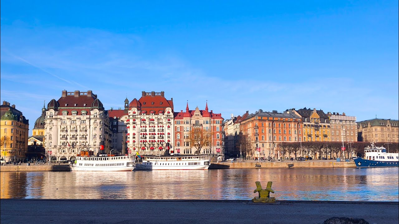 Spring Walk Around Stockholm City Center 2026 | 4K Walking Tour#stockholmcity #travel #walkingtv 