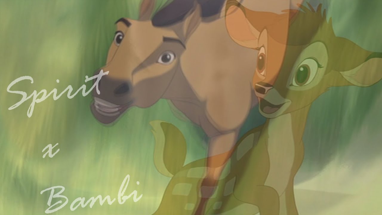 Spirit X Bambi ~ Animash Crossover :3