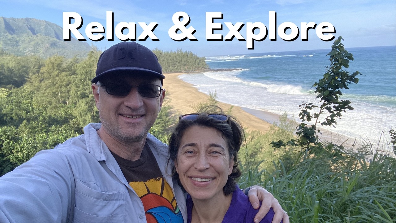 Kauai, Hawaii - North Shore - Drive from Kapa'a to Ha'ena Beach Park