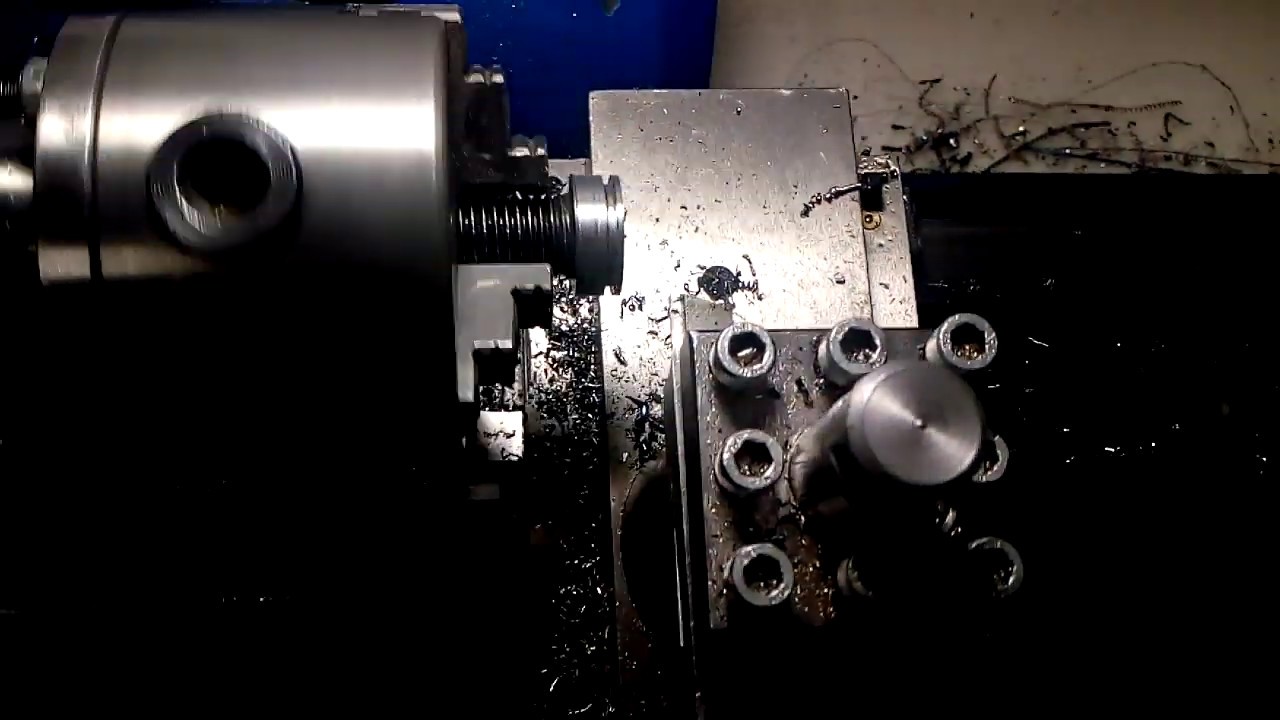 Mini lathe - solid toolpost and epoxy granite fill