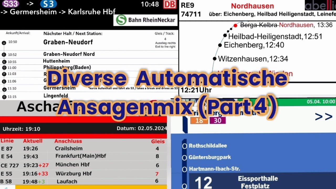 [Ansagemix] Diverse Automatische Ansagen (Part 4) @Diegomoringa19 & @mrlowbassofficial