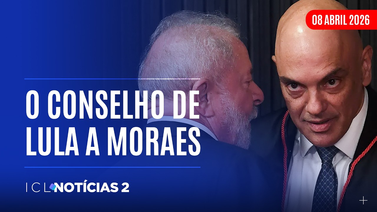 AO ICL, LULA REVELA CONVERSA COM MINISTRO DO STF SOBRE CASO MASTER - ICL NOT&Iacute;CIAS 2 - 08/04/26