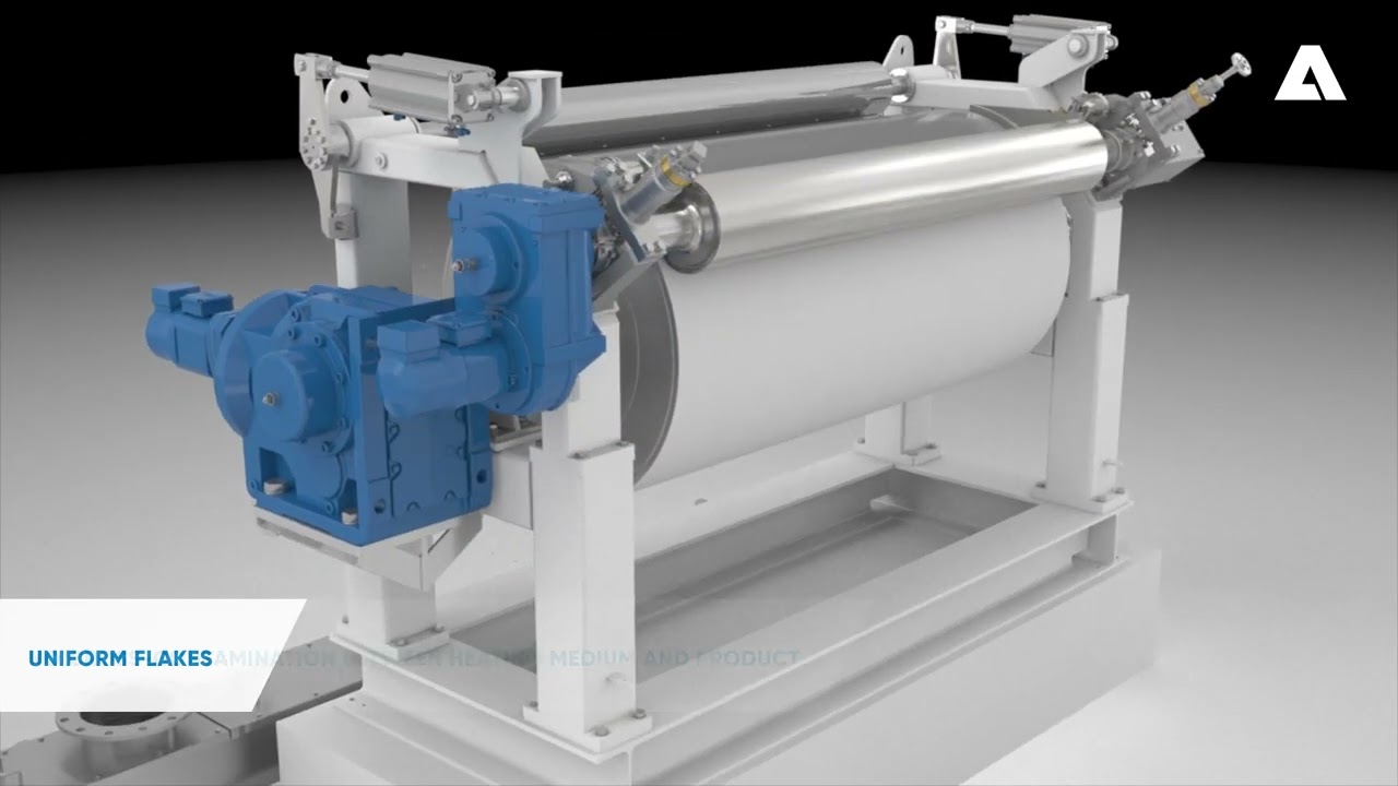 Solidification by cooling at its best for high viscous feed with ANDRITZ Gouda Drum flaker KBO