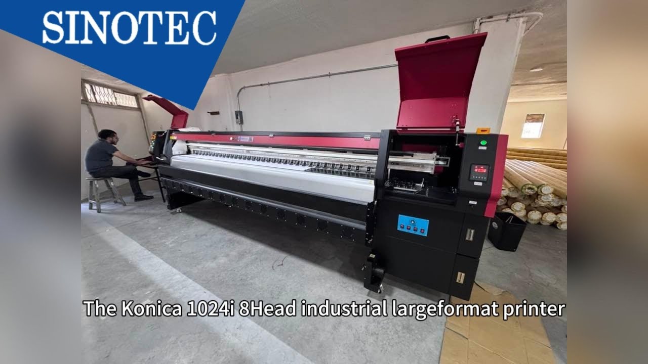 Konica 1024i 8 Head Installation, Zacatecas Augus