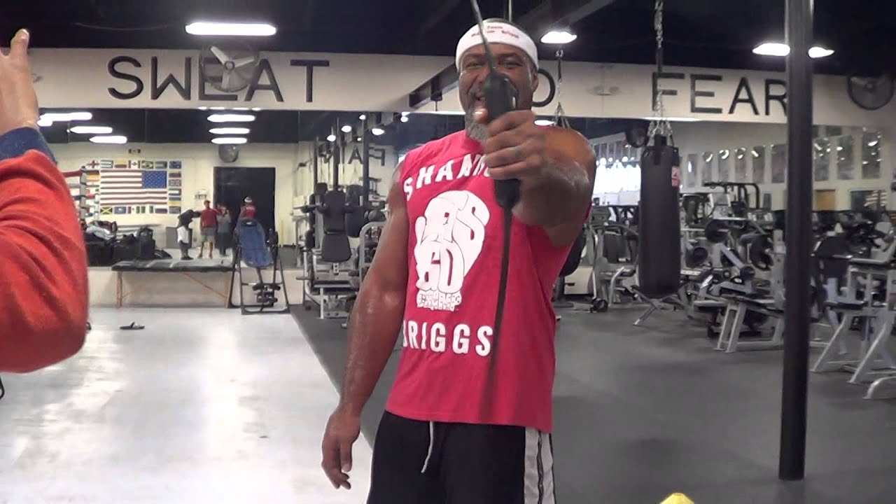 Shannon Briggs getting ready for David Haye!! (Workout)