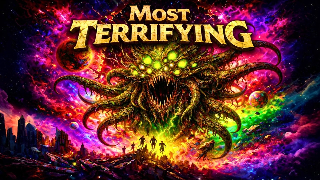 The Most TERRIFYING Cosmic Horror Creatures Ever Created