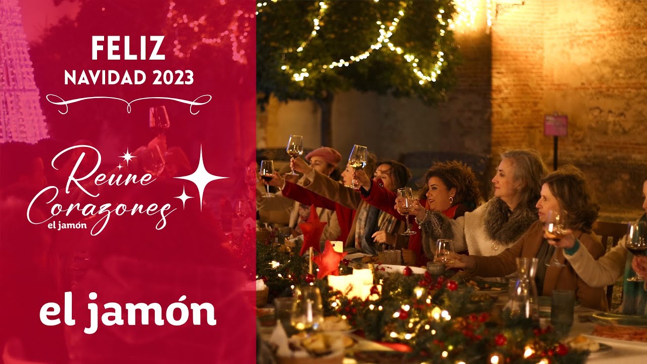 Reúne Corazones  · Anuncio Navidad 2023  · Supermercados El Jamón