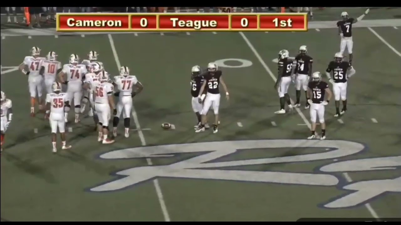 Cameron Yoe Vs Teague Lions 2017