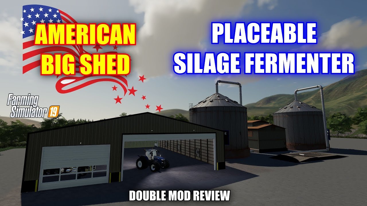 American Big Shed & Placeable Silage Fermentor Mod Review